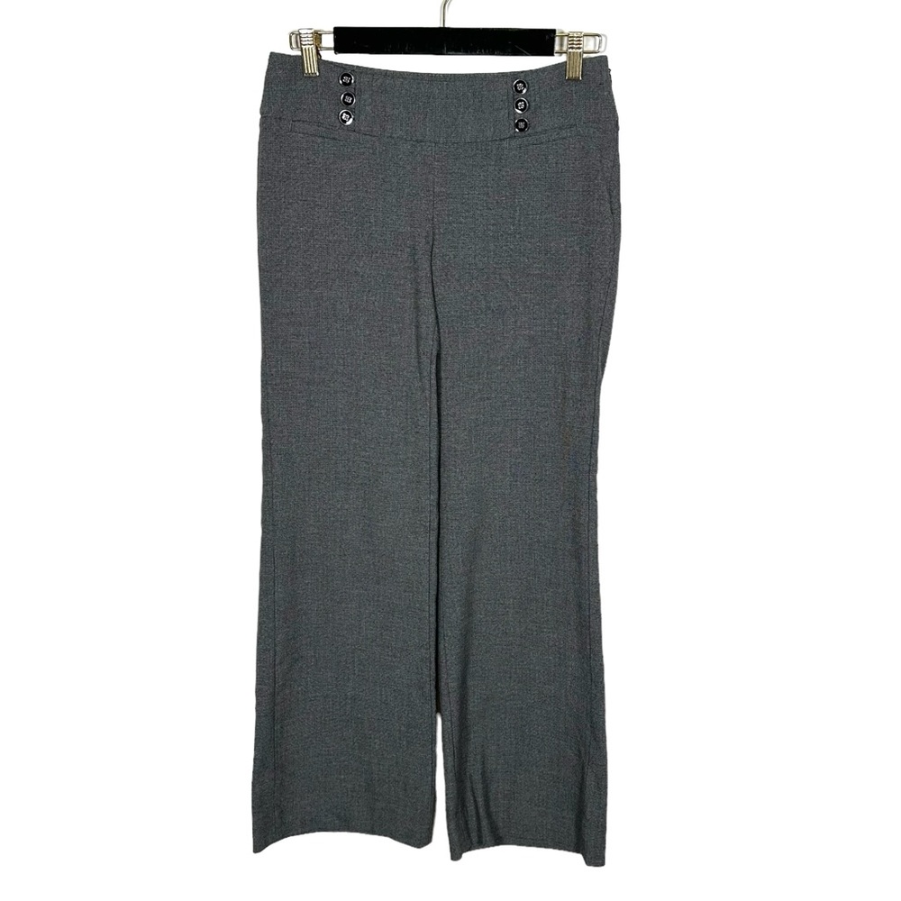 White House Black Market Legacy Gray Wide Leg Pants